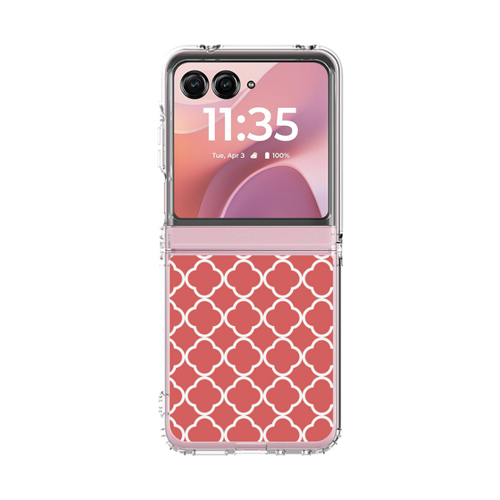 クリアケース［ Moroccan2 - Red ］