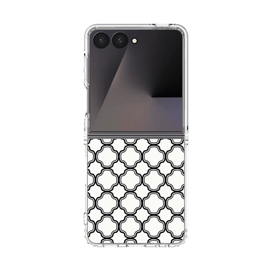 クリアケース［ Moroccan3 - Black ］