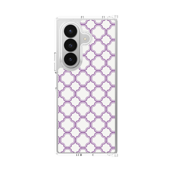 クリアケース［ Moroccan3 - Purple ］