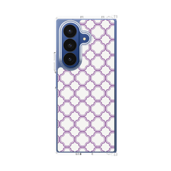 クリアケース［ Moroccan3 - Purple ］