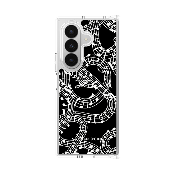 クリアケース［ NUMBER (N)INE - 音符総柄 ］