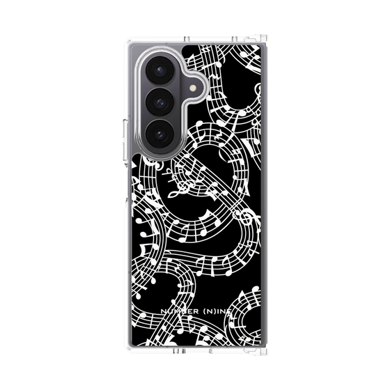 クリアケース［ NUMBER (N)INE - 音符総柄 ］