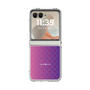クリアケース［ CASEPLAY Check - Purple ］