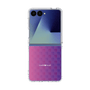 クリアケース［ CASEPLAY Check - Purple ］