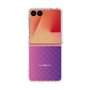 クリアケース［ CASEPLAY Check - Purple ］