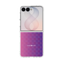 クリアケース［ CASEPLAY Check - Purple ］