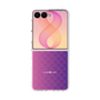 クリアケース［ CASEPLAY Check - Purple ］