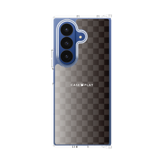 クリアケース［ CASEPLAY Check - Black ］