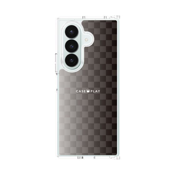 クリアケース［ CASEPLAY Check - Black ］