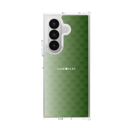 クリアケース［ CASEPLAY Check - Green ］