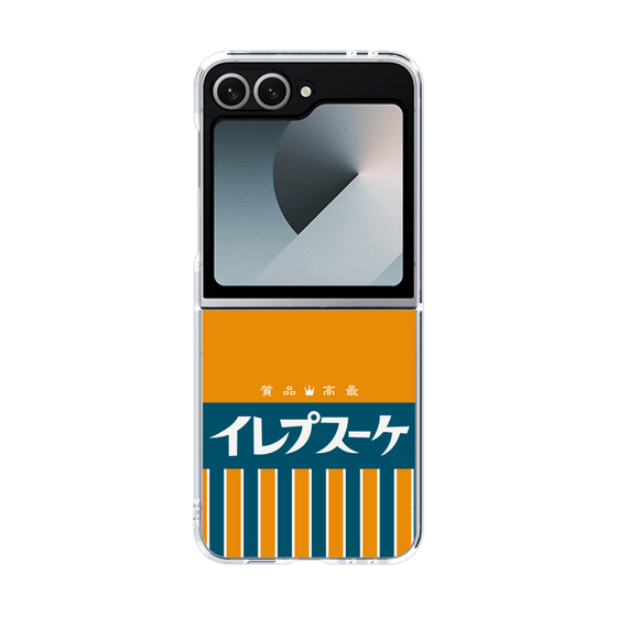 クリアケース［ CASEPLAY Retro - Orange ］