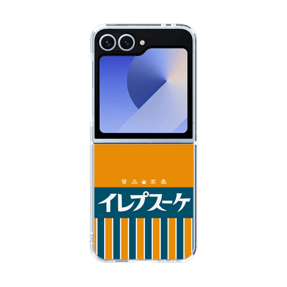 クリアケース［ CASEPLAY Retro - Orange ］