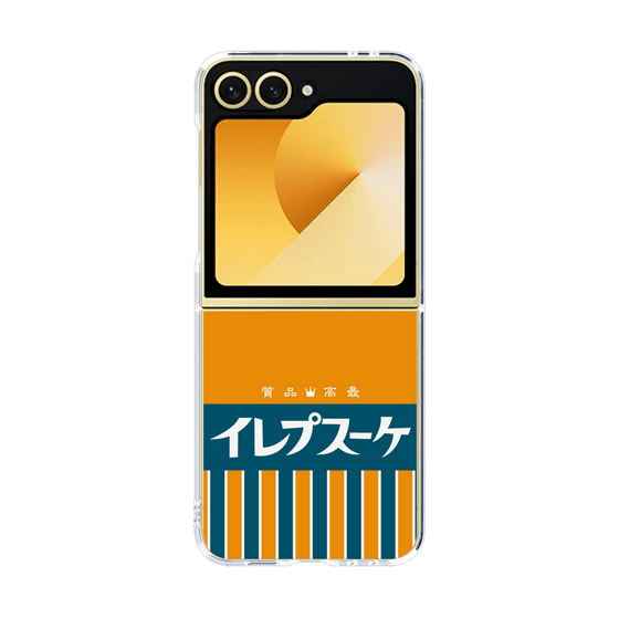 クリアケース［ CASEPLAY Retro - Orange ］