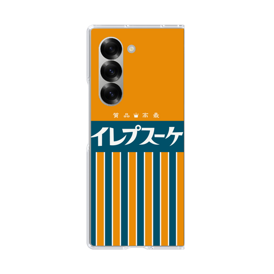 クリアケース［ CASEPLAY Retro - Orange ］