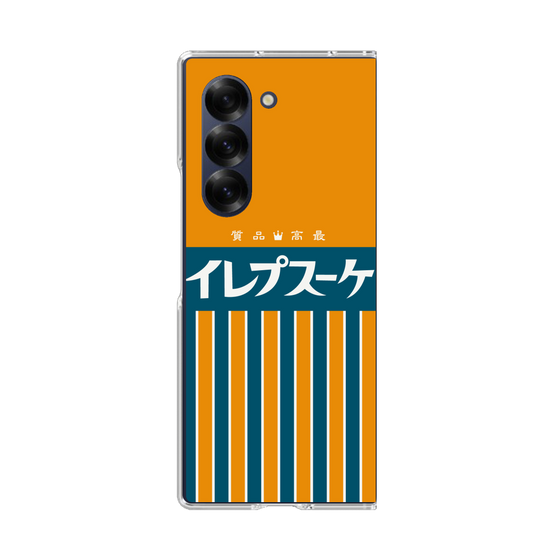 クリアケース［ CASEPLAY Retro - Orange ］