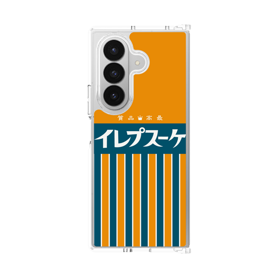 クリアケース［ CASEPLAY Retro - Orange ］