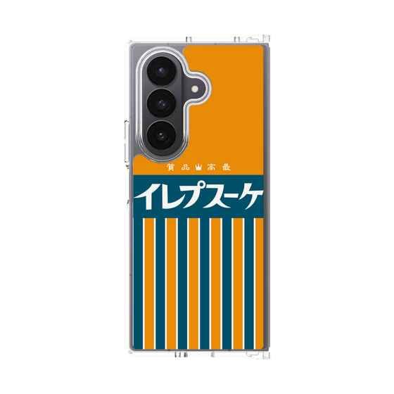 クリアケース［ CASEPLAY Retro - Orange ］