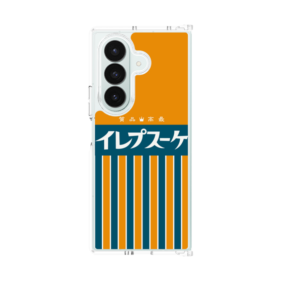 クリアケース［ CASEPLAY Retro - Orange ］