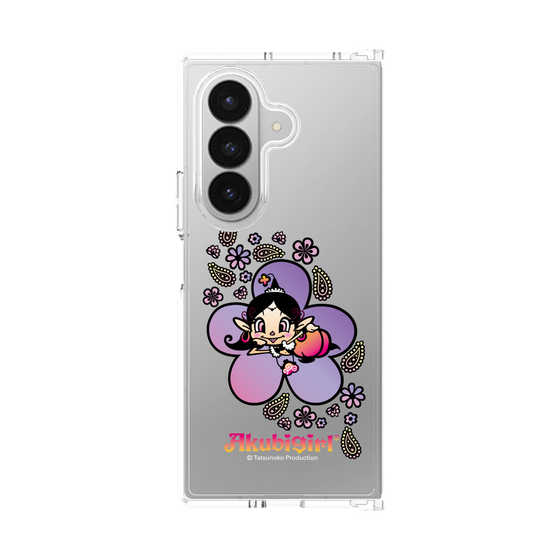 クリアケース［ アクビガール - フラワー ］