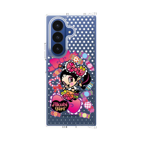 クリアケース［ アクビガール - キャンディーリボン ］