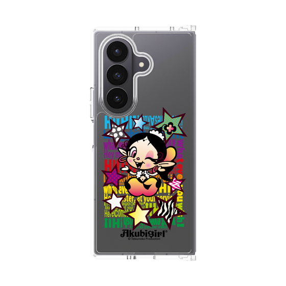 クリアケース［ アクビガール - スター ］