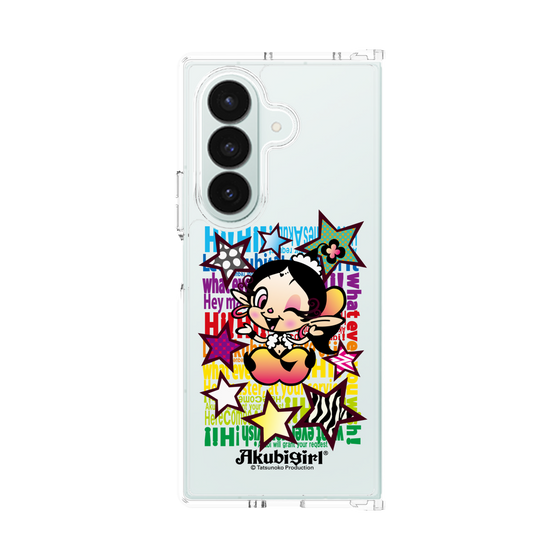 クリアケース［ アクビガール - スター ］