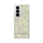 クリアケース［ LAGUNAMOON - ボタニカルジャガード - White×Beige ］