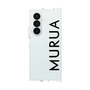 クリアケース［ MURUA - ロゴ - Black ］