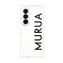クリアケース［ MURUA - ロゴ - Black ］