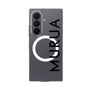 クリアケース［ MURUA - ロゴ - Black ］