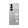 クリアケース［ MURUA - ロゴ - White ］