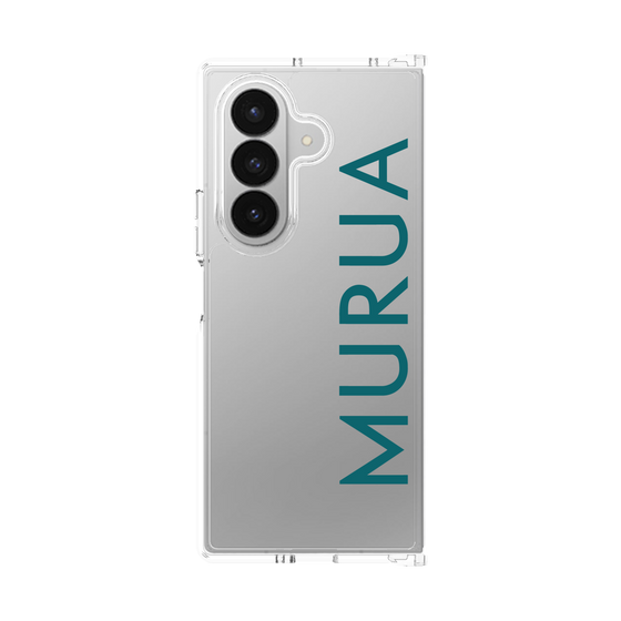 クリアケース［ MURUA - ロゴ - Green ］