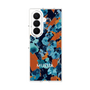 クリアケース［ MURUA - アートプリント - Navy × Orange ］