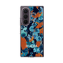 クリアケース［ MURUA - アートプリント - Navy × Orange ］