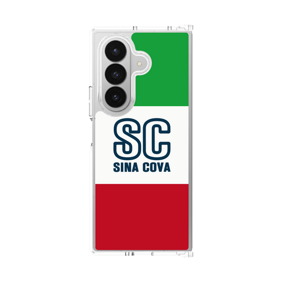 クリアケース［ SINA COVA - トリコロールカラー ］