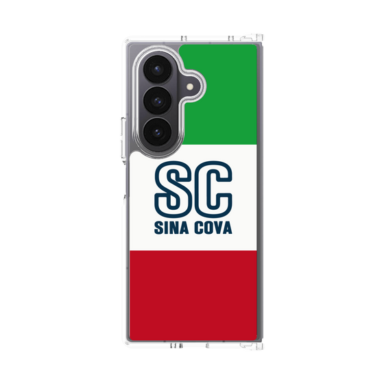 クリアケース［ SINA COVA - トリコロールカラー ］