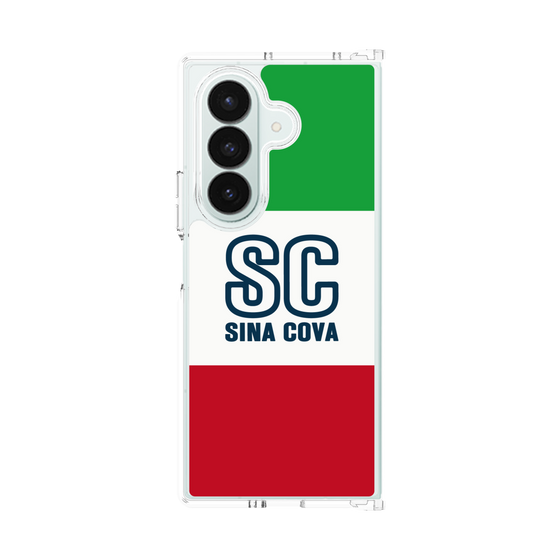 クリアケース［ SINA COVA - トリコロールカラー ］