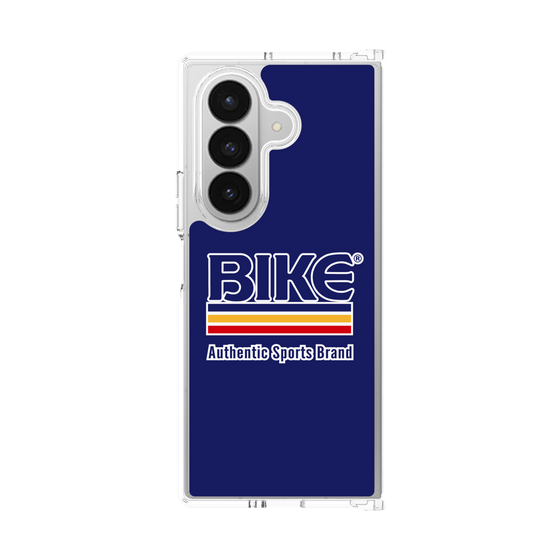 クリアケース［ BIKE ATHLETIC - ロゴ - Blue ］