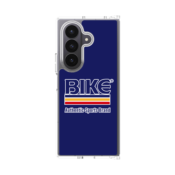 クリアケース［ BIKE ATHLETIC - ロゴ - Blue ］