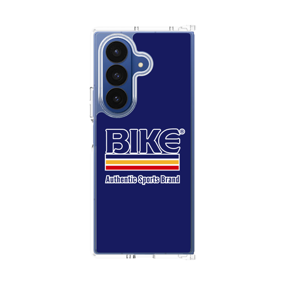 クリアケース［ BIKE ATHLETIC - ロゴ - Blue ］