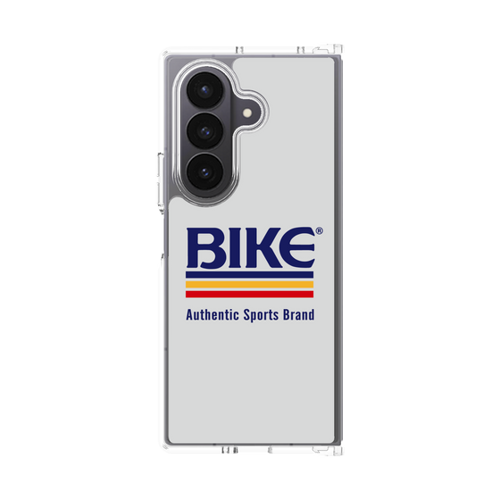 クリアケース［ BIKE ATHLETIC -ロゴ - White ］