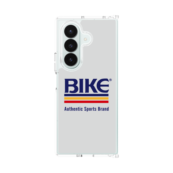 クリアケース［ BIKE ATHLETIC -ロゴ - White ］