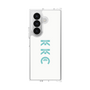 クリアケース［ KKC - ロゴ - ホワイト ］