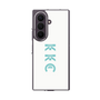 クリアケース［ KKC - ロゴ - ホワイト ］
