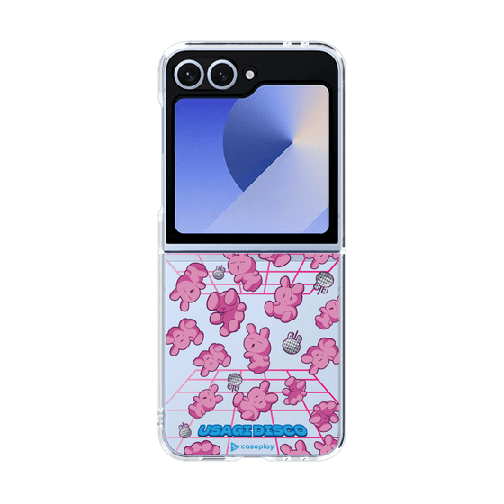 クリアケース［ オリジナル - うさぎディスコ ］