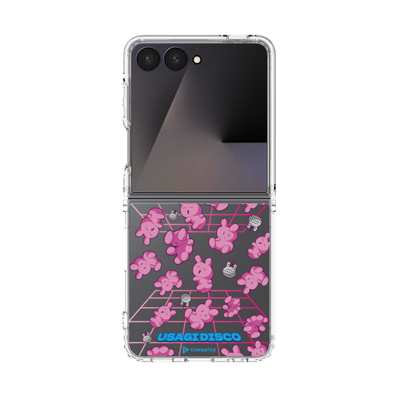 クリアケース［ オリジナル - うさぎディスコ ］