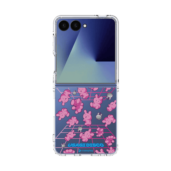 クリアケース［ オリジナル - うさぎディスコ ］