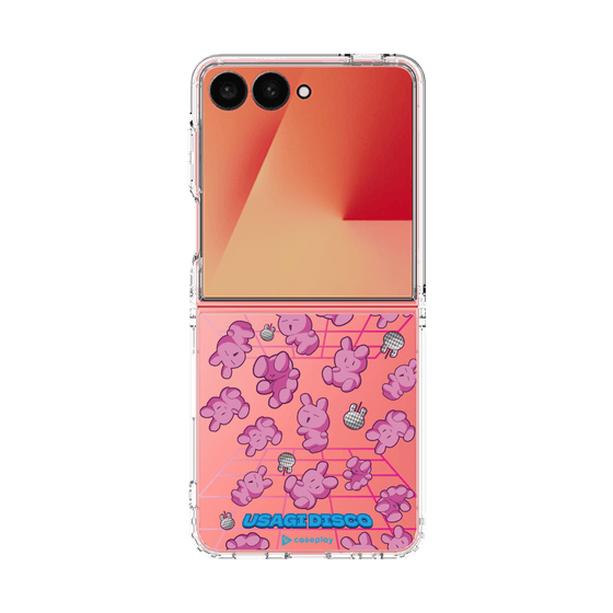 クリアケース［ オリジナル - うさぎディスコ ］