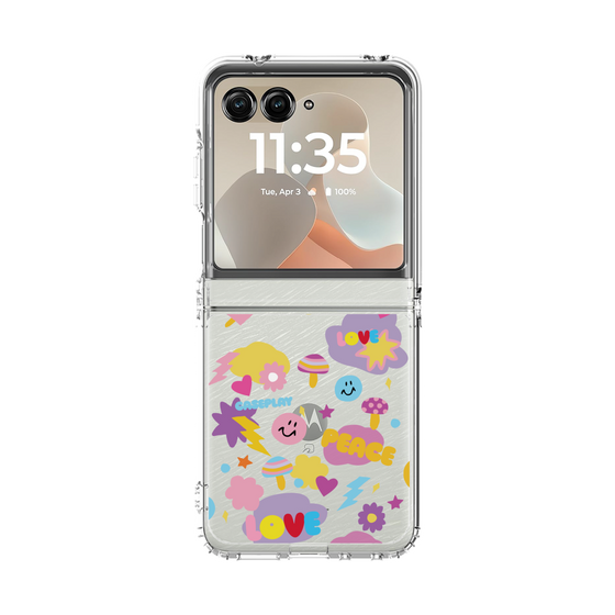 クリアケース［ オリジナル - LOVE & PEACE ］