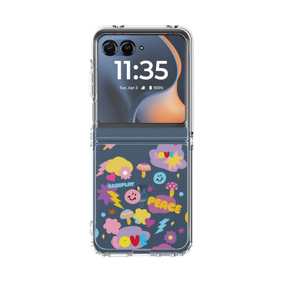 クリアケース［ オリジナル - LOVE & PEACE ］